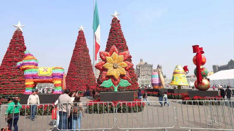 Navidad Zócalo CDMX